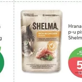 Hrana p-u pisici Shelma 85gr