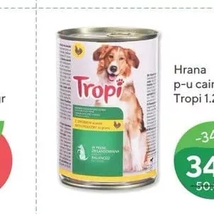 Hrana p-u caini Tropi 1.25kg