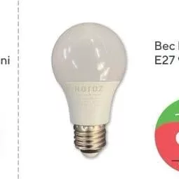 Bec led E27 9W