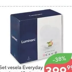 Set vesela Everyday Luminarc 18 piese
