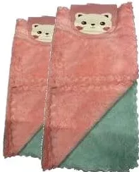 Set prosoape bucătărie din microfibră, 30 × 30 cm, 5 bucăți, 100% poliester
