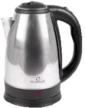 Esperanza Titanum Fierbător electric, 1,8 L, 1800 W, oțel inoxidabil și plastic