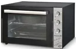 Hausberg HB-8020 Cuptor electric cu grill, 70 L, 1000 W, ventilator, iluminare și tăvi incluse