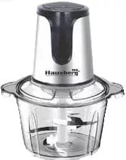 Hausberg HB450 Aparat electric de mărunțit, 400 W, recipient din sticlă 2000 ml
