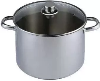 aro Cratiță din inox cu capac, 5 L, 20 cm