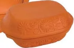 Vas roman din lut pentru sarmale 36 × 26 cm