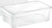 aro ladă cu capac din plastic, diverse mărimi și dimensiuni; începând cu 53,90 lei/bucată