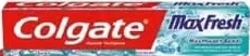 Colgate Set pastă de dinți MaxFresh, mentă delicată/mentă explozivă, 2 × 75 ml; 10.10–23.10; card digital Casa Mega scanat înainte de plată; max. 5 buc./produs/card/campanie; în limita stocului promoțional