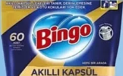 Bingo Capsule pentru mașina de spălat vase Akıllı Kapsül PRO MAX, all-in-one, 60 bucăți