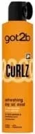 Got2b Spray-mist uscat pentru păr Curlz Refreshing Dry Oil Mist, 200 ml