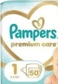 Pampers Premium Care Scutece nr. 1, 2–5 kg, 50 bucăți