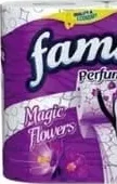Familia Perfume Magic Flowers Hârtie igienică, 3 straturi, 4 role