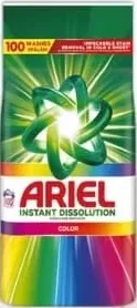 Ariel Instant Dissolution Color Detergent pudră pentru rufe, 100 spălări, sortiment variat