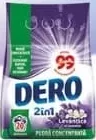 Dero 2 în 1 Pudră concentrată Lavandă și iasomie, 20 spălări