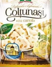 CASA NOASTRĂ Colțunași congelați cu cartofi, 400 g