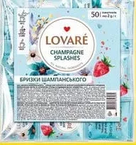 LOVARE Ceai 1001 Nights/Champagne Splashes, 50 pliculețe