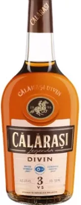 CĂLĂRAȘI Legenda, divin IGP, 3 ani, VS, 40% alc., 0,5 L