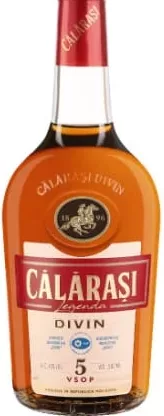 CĂLĂRAȘI Legenda, divin IGP, 5 ani, VSOP, 40% alc., 0,5 L