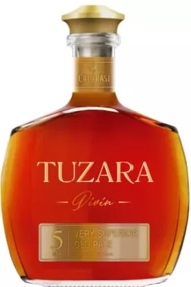CĂLĂRAȘI Tuzara, divin, 5 ani, VSOP, 0,5 L