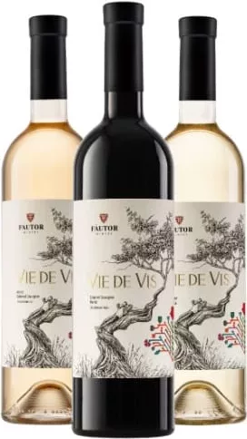 FĂUTOR Vie de Vis, vin în sortiment, 0,75 L