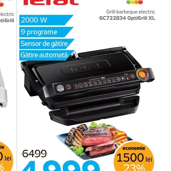 Grill-barbeque electric GC722834 OptiGrill XL