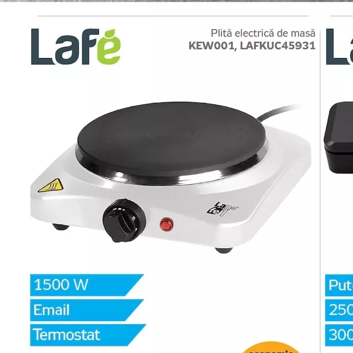 Plită electrică de masă KEW001, LAFKUC45931