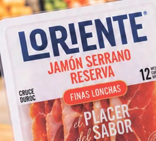 LORIENTE Jamón Serrano Reserva, crud-uscat, 100 g