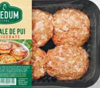 AXEDUM Pârjoale din carne de pui, 500 g