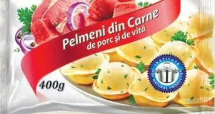 CEZAR Pelmeni vită/porc, 400 g