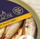 KAIJA Șprote în ulei, capac transparent, 160 g