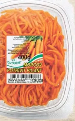 GUTAROM Morcov, 400 g, sortiment variat: dulce, iute, potrivit picant