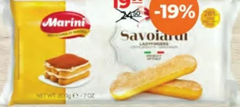 MARINI Biscuiți Savoiardi, 200 g
