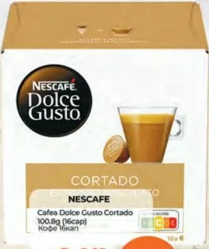 NESCAFE Cafea Dolce Gusto Cortado, 100,8 g, 16 capsule