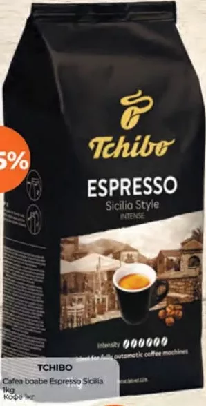 TCHIBO Cafea boabe Espresso Sicilia, 1 kg