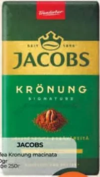 JACOBS Cafea Krönung măcinată, 250 g