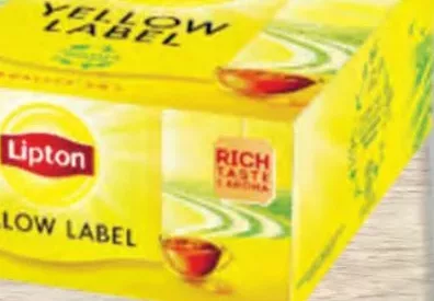 LIPTON Ceai Yellow Label 100 buc.
