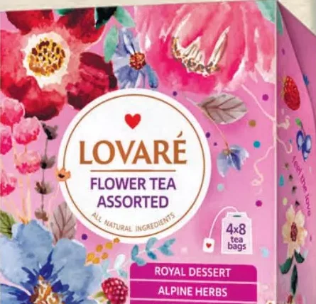 LOVARE Ceai Flower Tea Assorted 32 plicuri