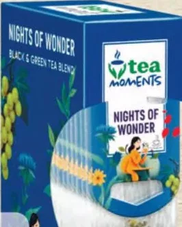 TEA MOMENTS Ceai Caddy Nights of Wonder 15 × 2,2 g