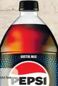 PEPSI Băutură carbogazoasă MAX fără zahăr 2 l