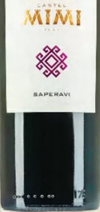 CASTEL MIMI Vin Simbol Saperavi roșu sec 0,75 l