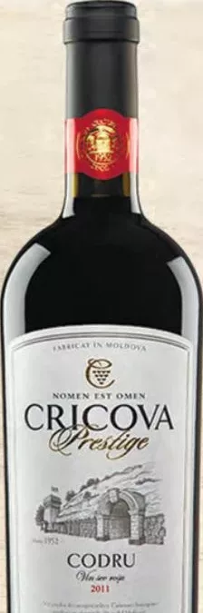 CRICOVA Vin Codru Prestige sec 750 ml