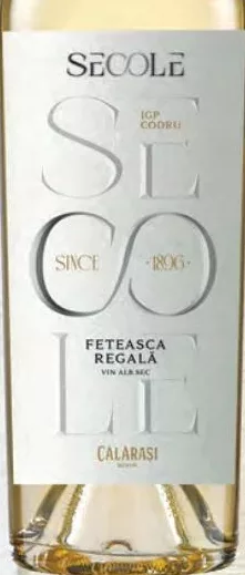 CODRU Vin Feteasca Regală Secole alb sec 0,75 l