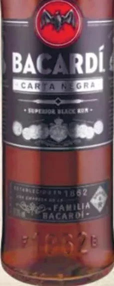BACARDI Rom Black 40% 1 l