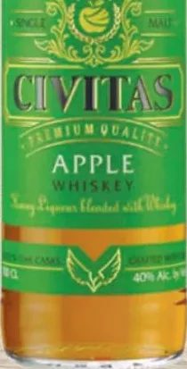 CIVITAS Lichior apple 35% 0,7 l