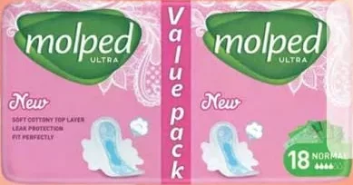 MOLPED Absorbante, 18 buc.