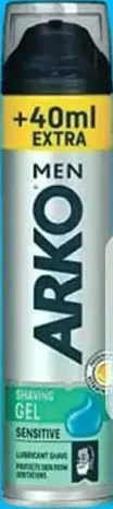 ARKO Gel de ras, 240 ml (cu 40 ml extra)