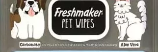 FRESHMAKER Șervețele umede pentru animale, 40 buc.