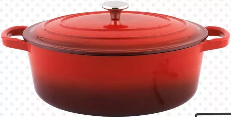 METRO PROFESSIONAL Vas din fontă cu capac, cu suport; fontă emailată; diametru 35 cm; rezistent la cuptor până la 260 °C; compatibil cu mașina de spălat vase; preț/bucată