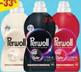 Perwoll detergent lichid pentru rufe, diverse sortimente, 2 L / 40 spălări