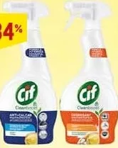 CIF spray pentru suprafețe, anticalcar / degresant, 500 ml